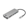 Slika - ACT AC7092 USB-C 4K docking station USB-C, 2xUSB-A, 2xUSB-C, 1xHDMI, RJ45, čitalnik kartic