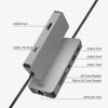 Slika - ACT AC7092 USB-C 4K docking station USB-C, 2xUSB-A, 2xUSB-C, 1xHDMI, RJ45, čitalnik kartic