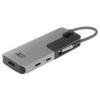 Slika - ACT AC7021 USB-C to HDMI 4K adapter Hub USB-C, 2xUSB-A, 2xUSB-C, 1xHDMI, čitalnik kartic