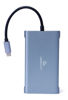Slika - Gembird A-CM-COMBO7-01 USB Type-C 7-v-1 večportni adapter USB-C, 3xUSB-A, 1xUSB-C, 1xHDMI, VGA, RJ45, 3,5 mm