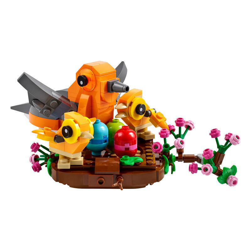 Slika - LEGO 40639 Ptičje gnezdo s cvetjem