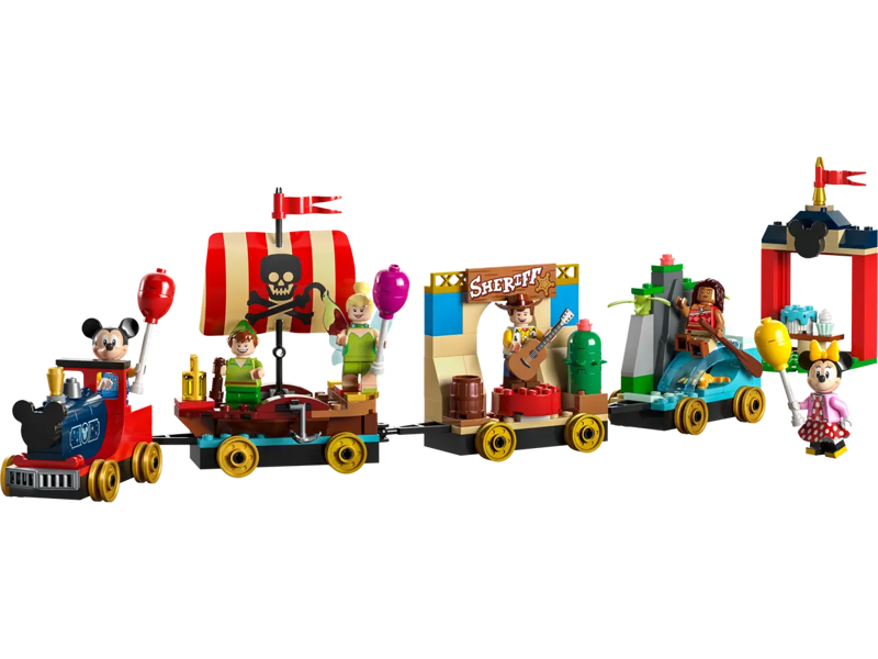 Slika - LEGO 43212 Disney: praznični vlak (Disney 100 Anniversary)