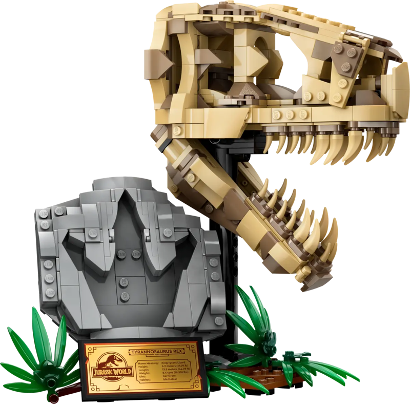 Slika - LEGO 76964 Jurassic World: Dinozavrski fosili: tiranozavrova lobanja