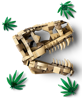 Slika - LEGO 76964 Jurassic World: Dinozavrski fosili: tiranozavrova lobanja