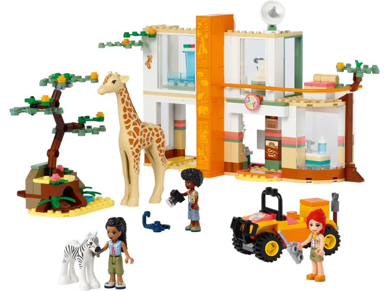 Slika - LEGO 41717 Friends: Mijino reševanje divjih živali