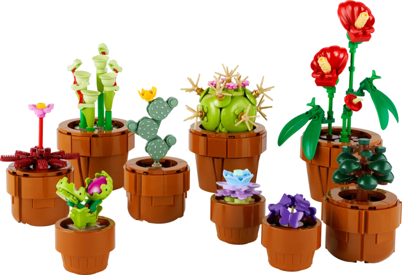 Slika - LEGO 10329 Botanicals: Drobne rastline
