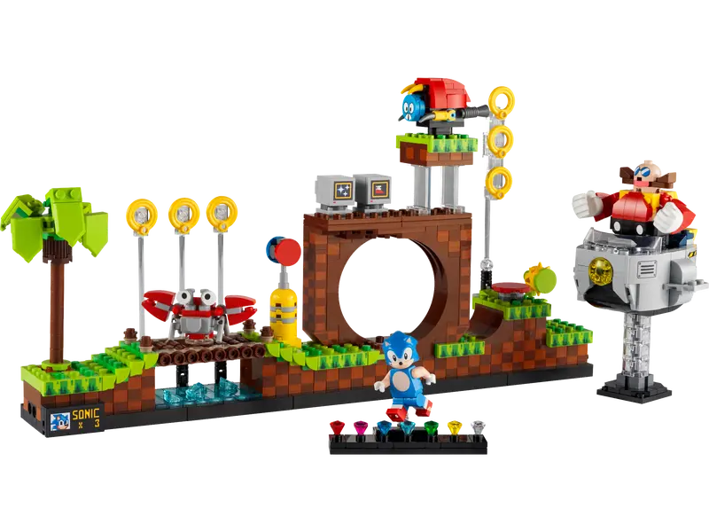Slika - LEGO 21331 Ideas: Sonic the Hedgehog – Green Hill Zone