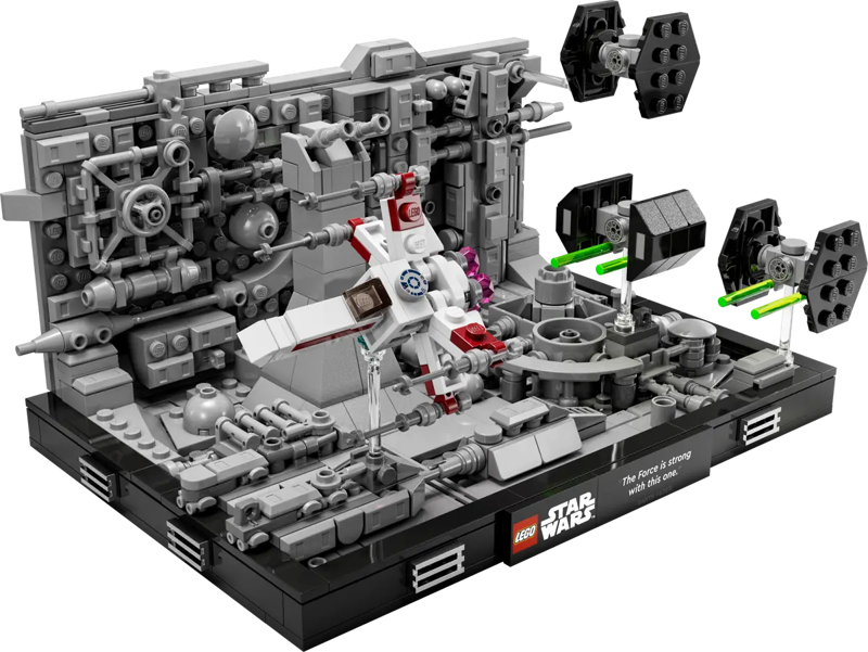 Slika - LEGO 75329 Star Wars: Diorama jarka na Zvezdi smrti