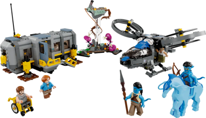 LEGO 75573 Avatar: Lebdeče gore: Mesto 26 in RDA Samson