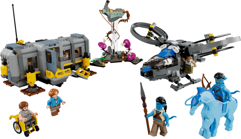 Slika - LEGO 75573 Avatar: Lebdeče gore: Mesto 26 in RDA Samson