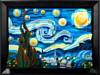 Slika - LEGO 21333 Ideas: Vincent van Gogh - Zvezdna noč