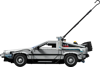 Slika - LEGO 10300 Icons: DeLorean DMC-12 Back to the Future Time avtomobil