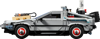 Slika - LEGO 10300 Icons: DeLorean DMC-12 Back to the Future Time avtomobil