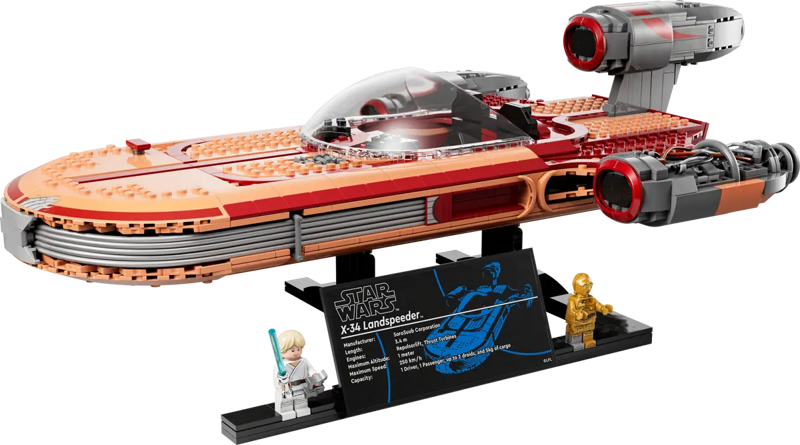 Slika - LEGO 75341 Star Wars: Kopenski dirkalnik Luka Skywalkerja