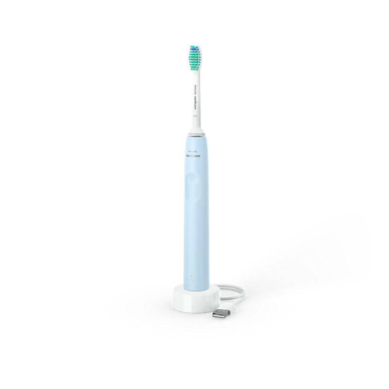 Slika - Philips Sonicare 2100 Series HX3651/12 – sonična zobna ščetka, 31 000 vibracij/min, 14-dnevna baterija, SmartTimer + QuadPacer