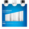 Slika - SodaStream PET Bottle Universal 3×1 L – univerzalne plastenke, črno-bela (2260525)