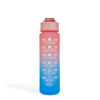 Slika - Family športna plastenka za vodo -750ml - BPA FREE - roza/modra z vgrajeno slamico