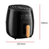 Slika - Russell Hobbs Satisfry XL Airfryer – zdrav cvrtnik na vroč zrak 5 L (črn, 26510-56)