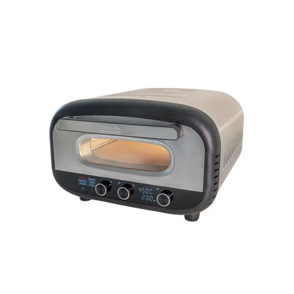 Unold Pizza Oven Alfredo 68806 – 1700W električna pečica za pico (srebrna)