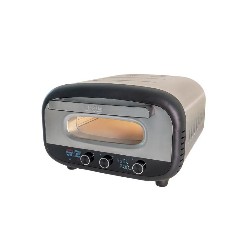 Slika - Unold Pizza Oven Alfredo 68806 – 1700W električna pečica za pico (srebrna)