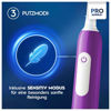 Slika - Oral-B Junior Pro 6+ električna zobna ščetka za otroke s senzorjem pritiska Purple