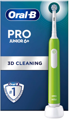 Oral-B Junior Pro 6+ električna zobna ščetka za otroke s senzorjem pritiska