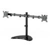 Slika - Gembird MS-D2ST-02 namizno stojalo za dva monitorja 13”-32” črn