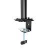 Slika - Gembird MA-D4-01 nastavljivo namizno držalo za 4 monitorje (vrtenje, nagib, vrtenje) 13"-32”