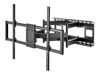 Slika - Gembird WM-120ST-01 stenski nosilec za TV s polnim gibanjem 60"-120"