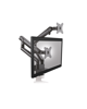 Slika - Stojalo za monitor Raidsonic IcyBox IB-MS314-T z namiznim nosilcem za dva monitorja do 32"
