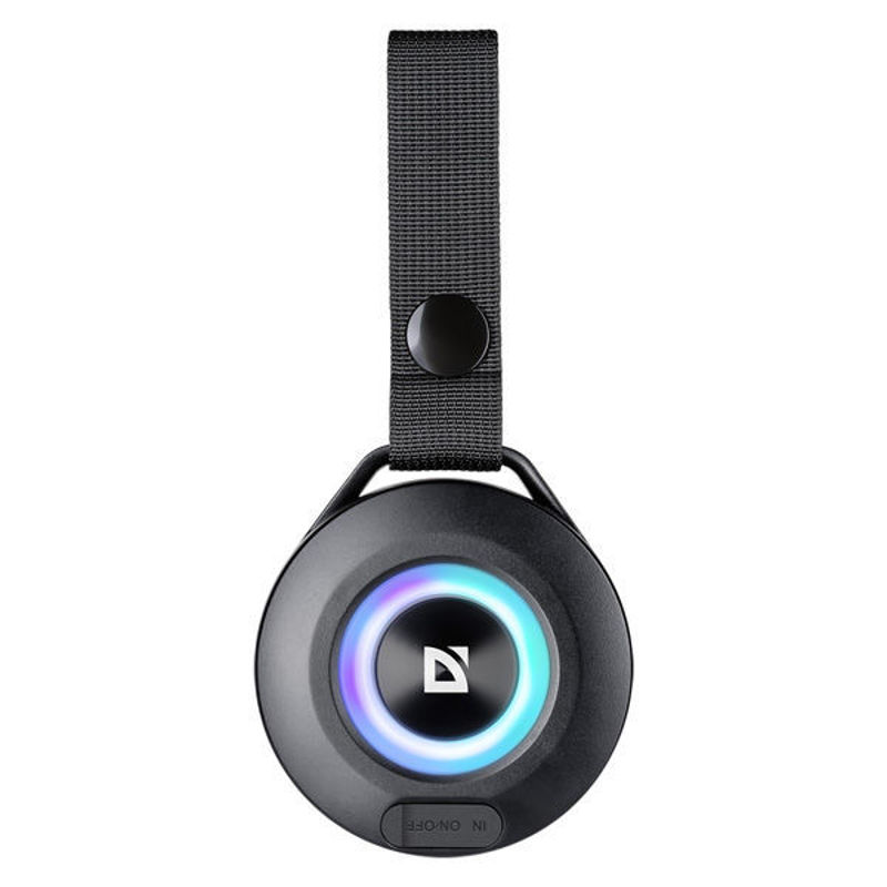 Slika - Defender Enjoy 20 prenosni Bluetooth zvočnik 3 W, črn, LED osvetlitev, BT 5.3 (65920)