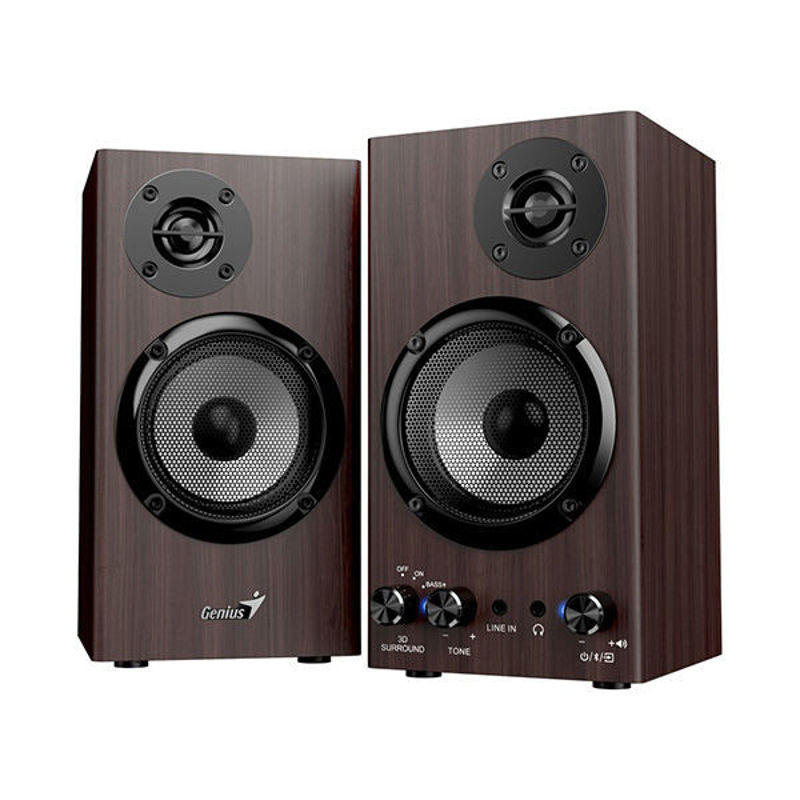 Slika - Genius SP-HF520BT (31730054401) Bluetooth zvočnik temen les 20W AUX /BT 5.3