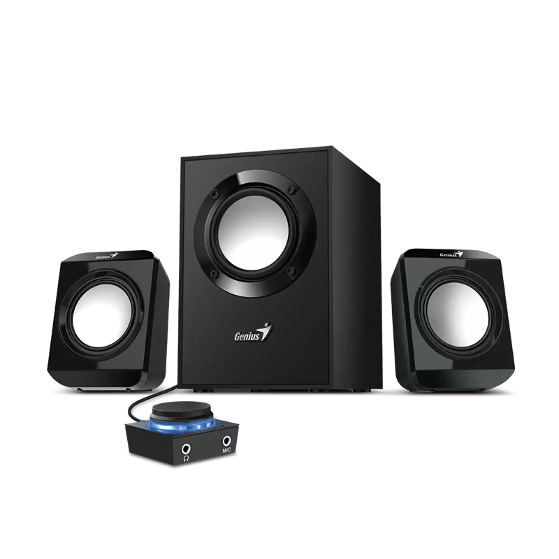 Slika - Genius SW-2.1 300 II (31730053401) 2.1 črn zvočnik