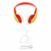 Slika - JVC HA-KD5 otroške varne slušalke z omejevalnikom glasnosti do 85 dB rdeče