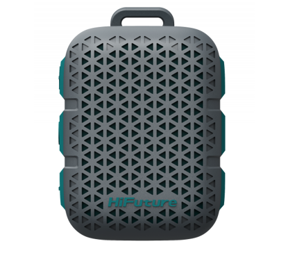 HiFuture POCKET S mini lahek prenosni Bluetooth zvočnik 5 W IPX7 vodoodporen siv