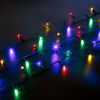 Slika - Božične LED lučke 20 m – večbarvne, 400 LED, zeleni kabel, 220–240 V zunanje/notranje