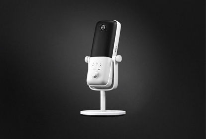 Elgato Wave:3 10MAB9911 profesionalni USB mikrofon za streaming, podcast in snemanje bel