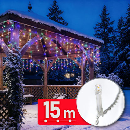 Čarobna LED veriga 15 m – 600 LED za praznični ali vsakodnevni dekor IP44