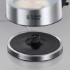 Slika - Russell Hobbs Purity električni čajnik 1 L, 2200 W, steklo + črna barva 22850-70