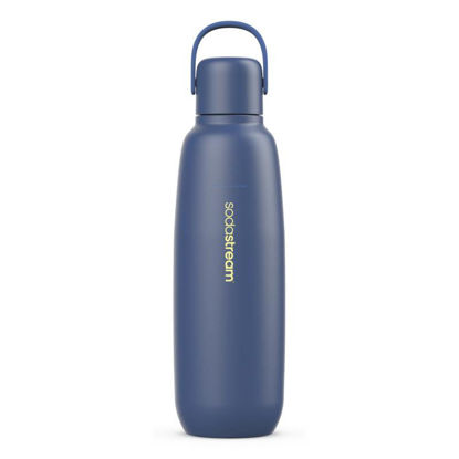 SodaStream Fizz & Go COOL 0,9 L – termo steklenica iz nerjavečega jekla za gazirano vodo, 12ur, modra (1062401490)