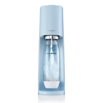 SodaStream Terra lightblue QC (1012811315) + 1x 1L Plastenka brez BPA za večkratno uporabo