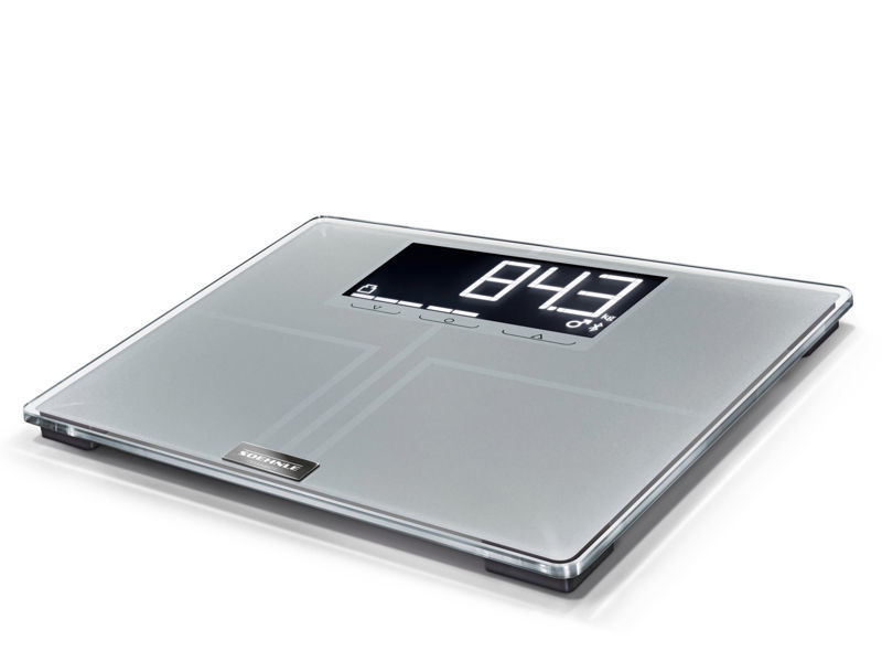 Slika - Soehnle Shape Sense Connect 200 bluetooth pametna osebna tehtnica z aplikacijo 200kg siva (63873)