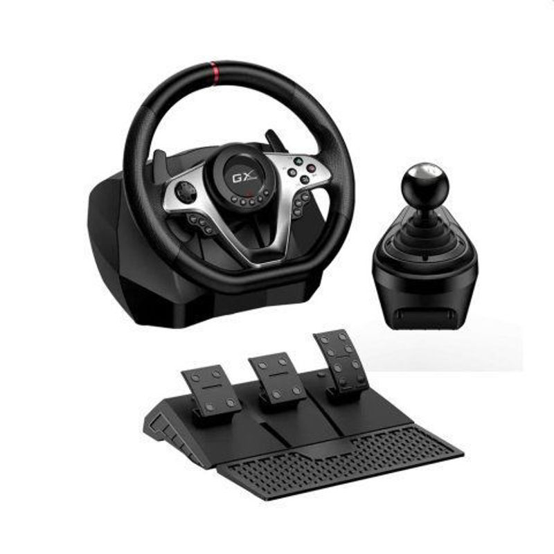 Slika - Genius SpeedMaster X1 komplet: volan + pedala + 6-stopenjska ročica (USB) 31620005400