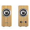 Slika - Genius SP-HF400 2.0 10W 3,5mm računalniški zvočniki (31730058401) borov les