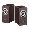 Slika - Genius SP-HF400 2.0 10W 3,5mm računalniški zvočniki (31730058404) temen les