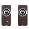 Slika - Genius SP-HF400 2.0 10W 3,5mm računalniški zvočniki (31730058404) temen les