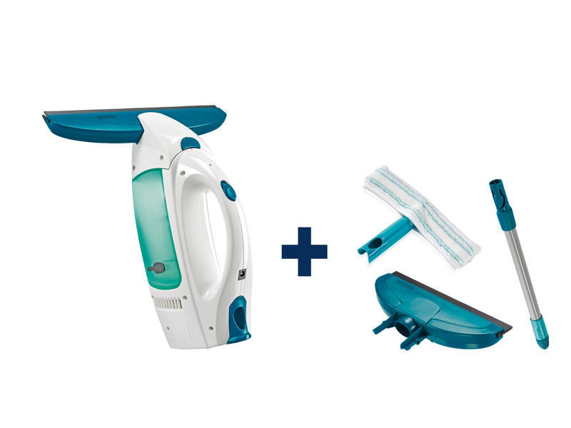 Slika - Leifheit Window Vac Dry & Clean All-in-One Set komplet za hitro in brezmadežno čiščenje oken (51016)