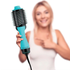 Slika - Revlon Salon One-Step Hair Dryer & Volumizer – teal, 2-v-1 sušenje in oblikovanje RVDR5222MUKE