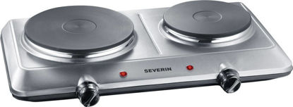 Severin Double Hotplate DK 1014 2000W kompaktna dvojna kuhalna plošča