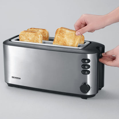 Severin AT 2509 4-rezinski električni toaster z nastavitvijo zapečenosti